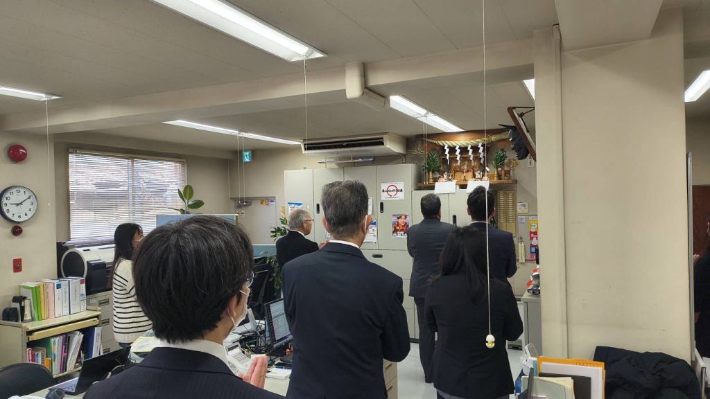 2026年　新年顔合わせ（仕事始め）と行いました